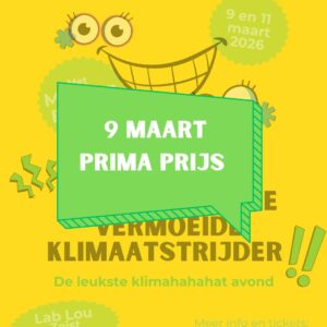 Humor voor vermoeide klimaatstrijders 9 maart 2026 Prima Prijs