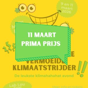 Humor voor vermoeide klimaatstrijders 11 maart 2026 Prima Prijs